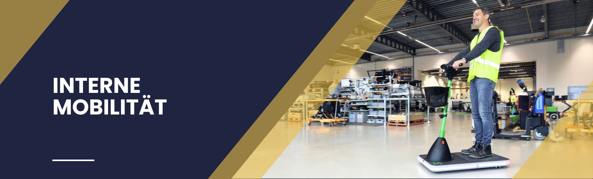 mover, elektroscooter, interne mobilität